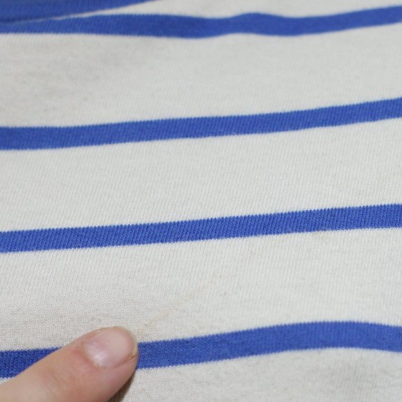 STATESIDE White and Blue Horizontal Striped Dress - Picture 4 of 6